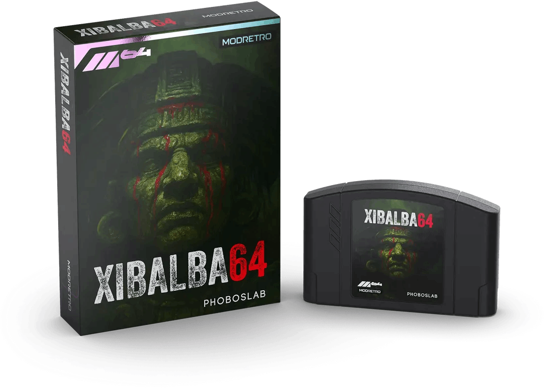 Xibalba 64 Cartridge and Box