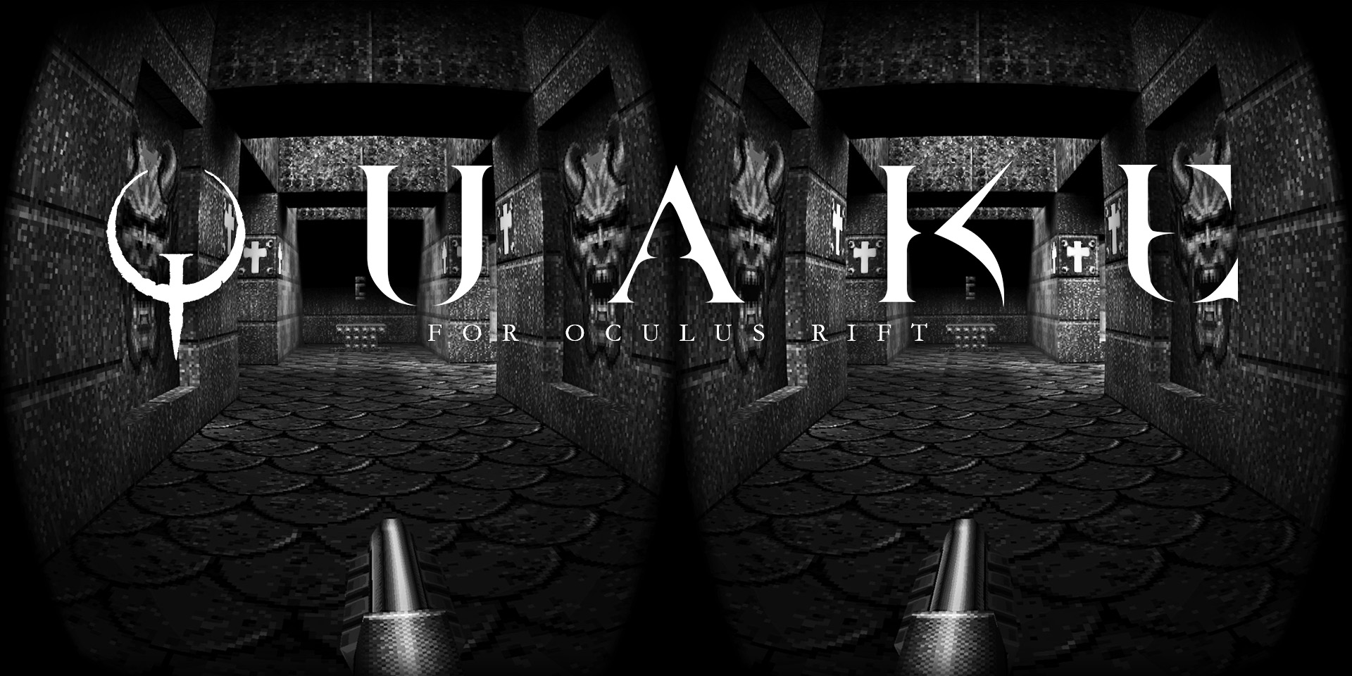 Quake 2 VR. Quake 3 Arena Oculus Quest 2. Oculus logo Wallpaper. Quake vr